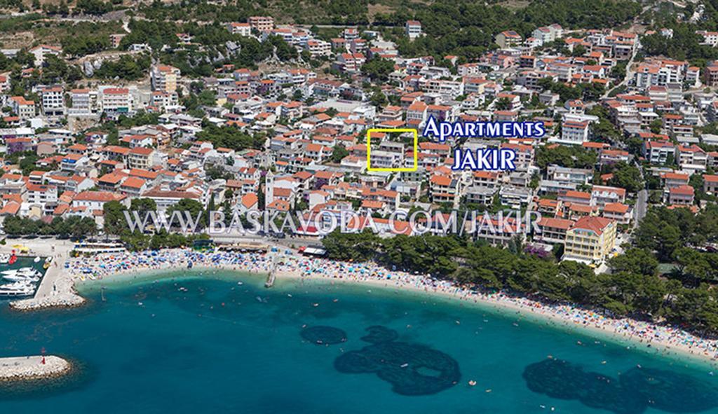 Apartman Jakir Baska Voda Bagian luar foto